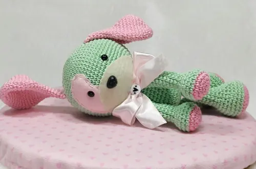 Cachorro Amigurumi em Crochê
