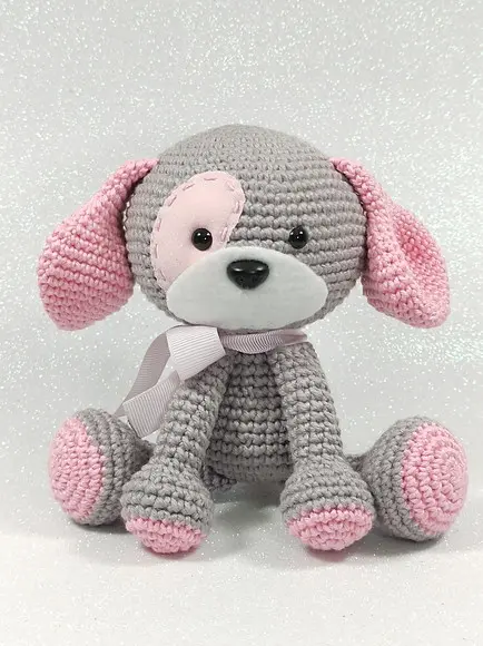 Cachorro Amigurumi em Crochê
