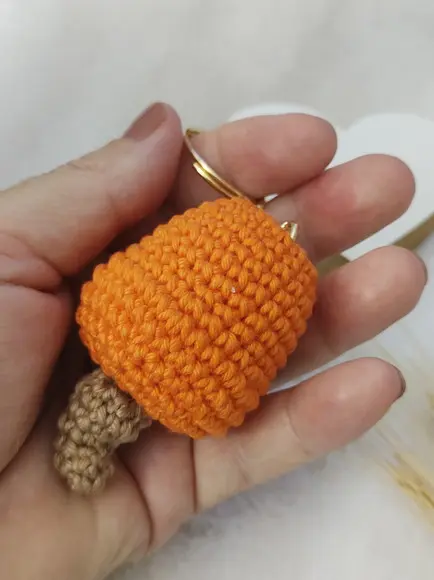 Caju em Crochê