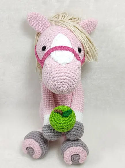 Cavalo Amigurumi em Crochê