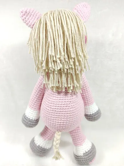 Cavalo Amigurumi em Crochê