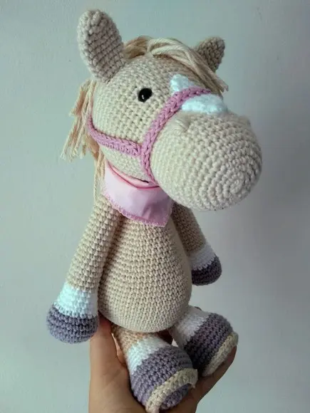Cavalo Amigurumi em Crochê