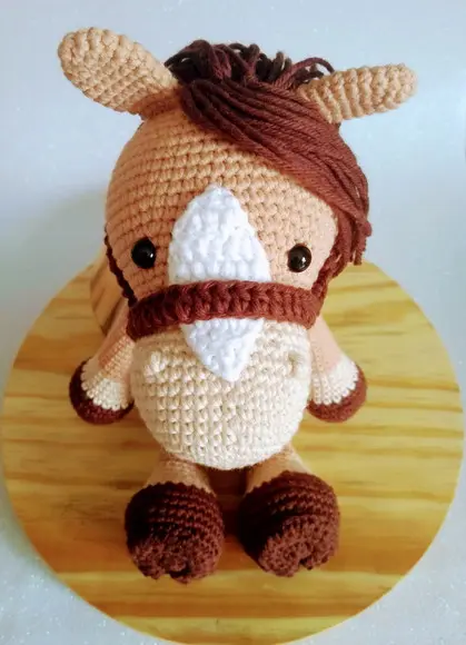 Cavalo Amigurumi em Crochê