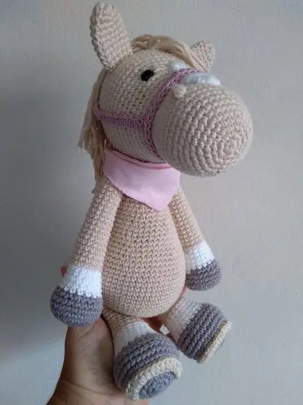 Cavalo Amigurumi em Crochê