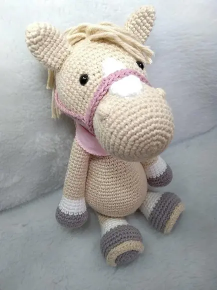 Cavalo Amigurumi em Crochê