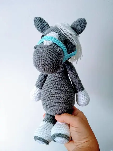 Cavalo Amigurumi em Crochê