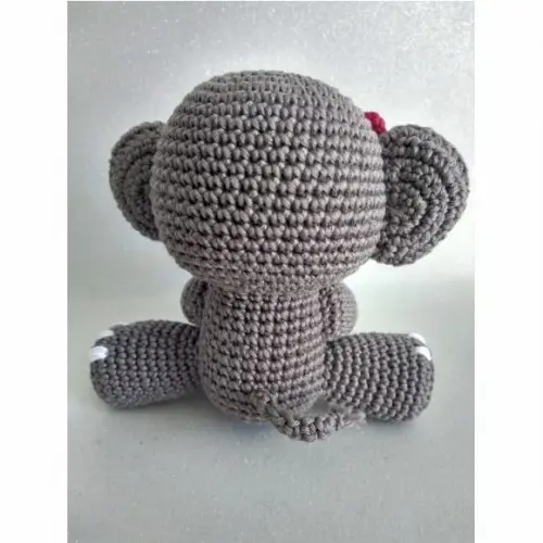 Elefante Amigurumi em Crochê