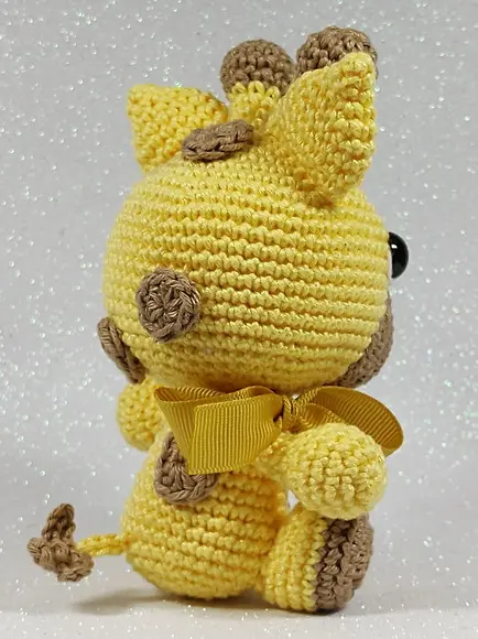 Girafa Amigurumi em Crochê