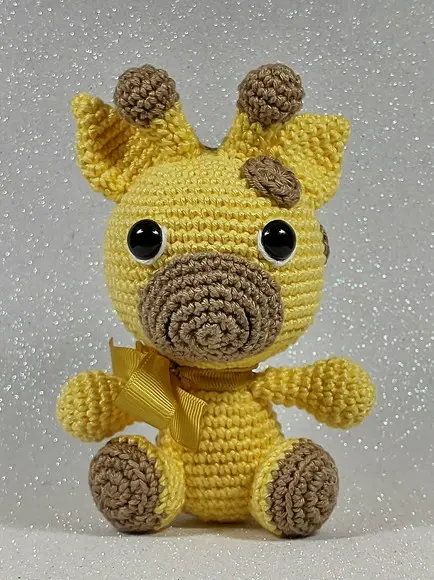 Girafa Amigurumi em Crochê