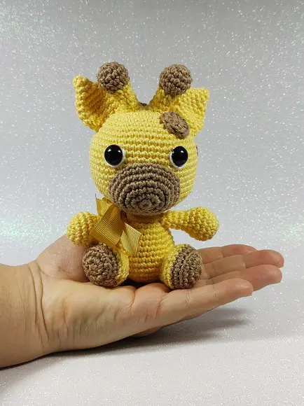 Girafa Amigurumi em Crochê