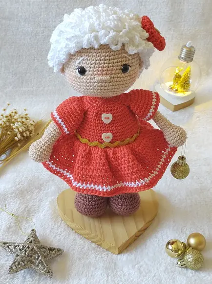 Kit Bonecos Natal em Crochê