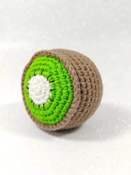 Kiwi em Crochê