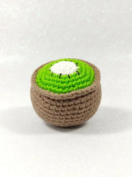 Kiwi em Crochê