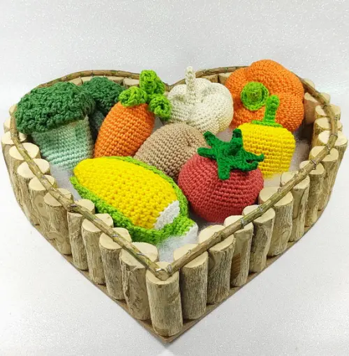Legume em Crochê