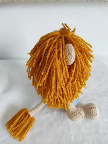 Leão Amigurumi em Crochê