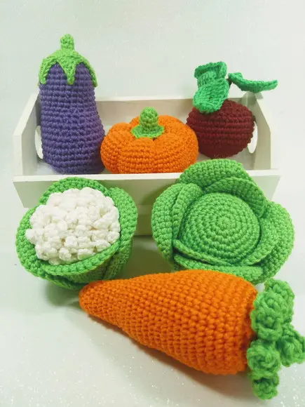 Legume em Crochê