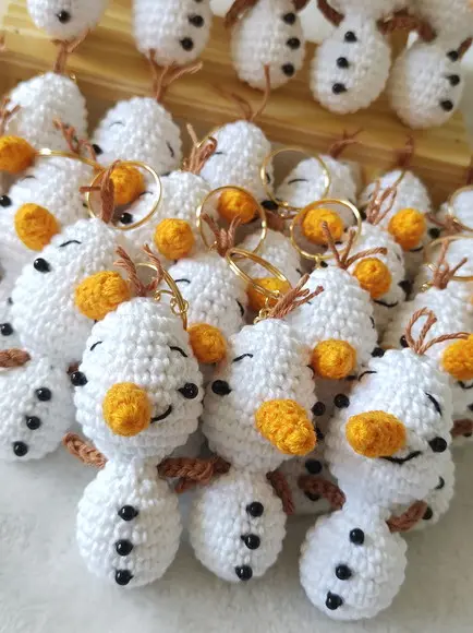 Lembrancinha Olaf em Crochê