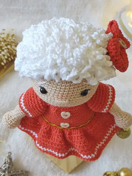 Mamãe Noel em Crochê