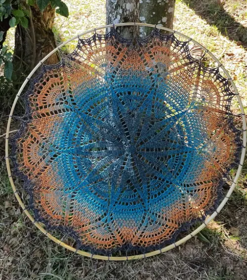Mandala em Crochê