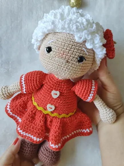 Mamãe Noel em Crochê