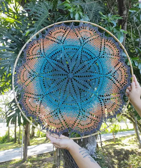 Mandala em Crochê