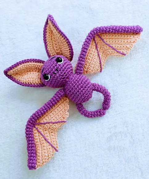 Morcego Amigurumi em Crochê