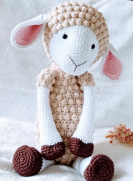 Ovelha Amigurumi em Crochê