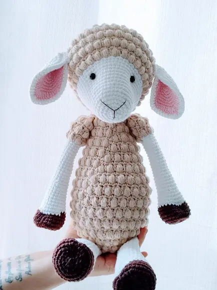 Ovelha Amigurumi em Crochê