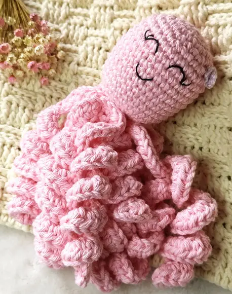 Polvo Maternidade Amigurumi em Crochê