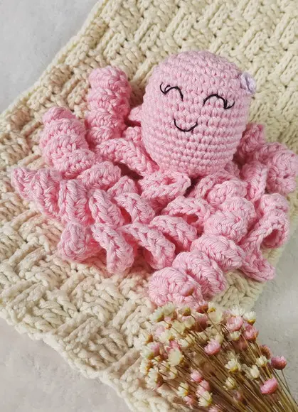 Polvo Maternidade Amigurumi em Crochê