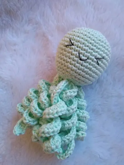 Polvo Maternidade Amigurumi em Crochê