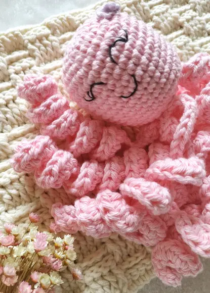 Polvo Maternidade Amigurumi em Crochê