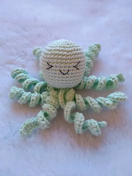 Polvo Maternidade Amigurumi em Crochê