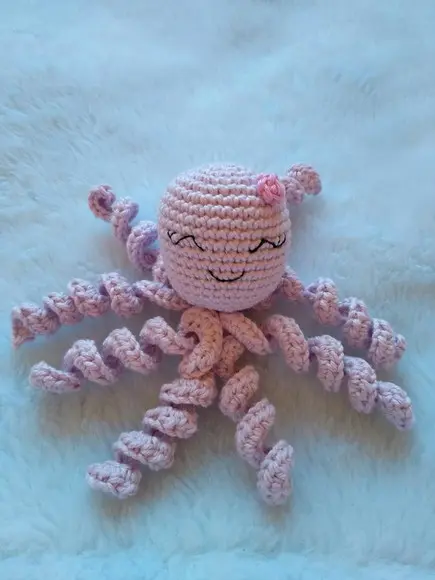 Polvo Maternidade Amigurumi em Crochê