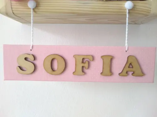 Quadro Infantil Personalizado