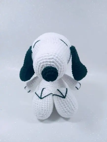 Snoopy e Woodstock em Crochê