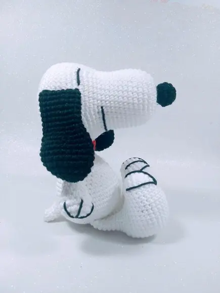 Snoopy e Woodstock em Crochê