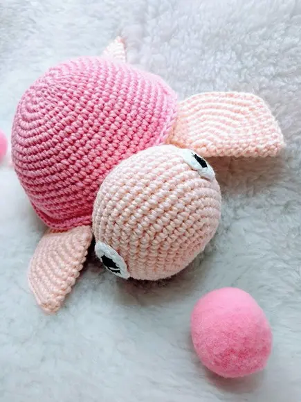 Tartaruga Amigurumi em Crochê