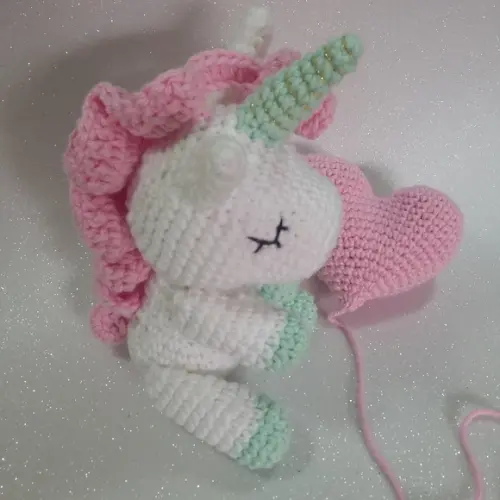 Unicórnio Amigurumi em Crochê