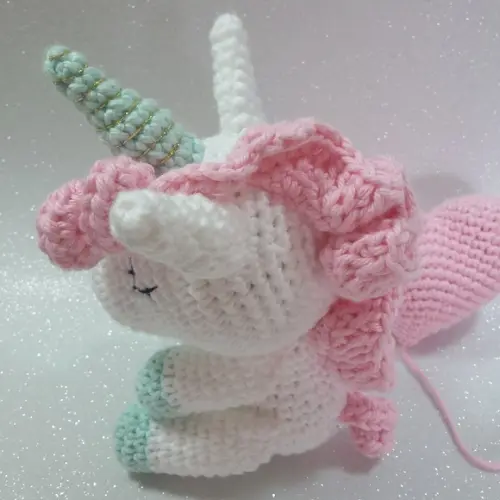 Unicórnio Amigurumi em Crochê