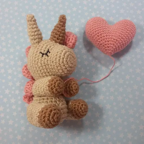 Unicórnio Amigurumi em Crochê