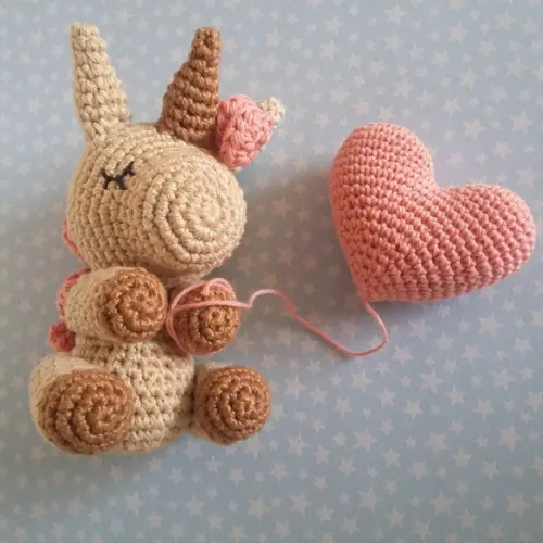 Unicórnio Amigurumi em Crochê