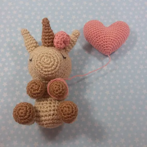 Unicórnio Amigurumi em Crochê