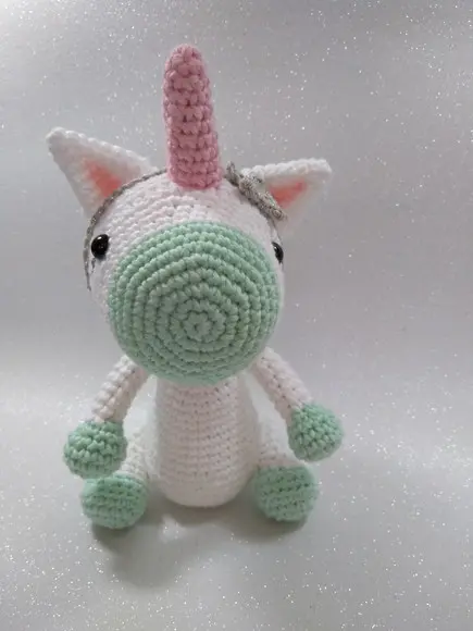 Unicórnio Amigurumi em Crochê