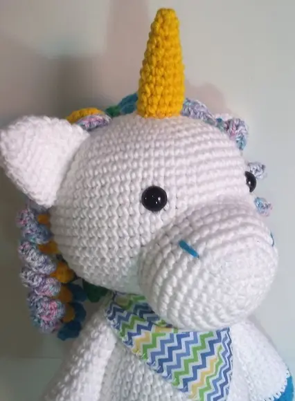 Unicórnio Amigurumi em Crochê