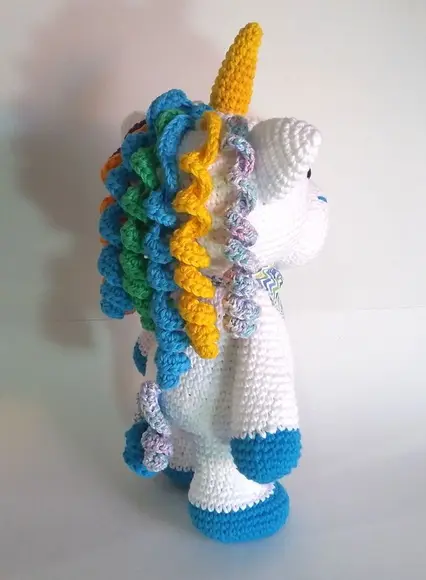 Unicórnio Amigurumi em Crochê