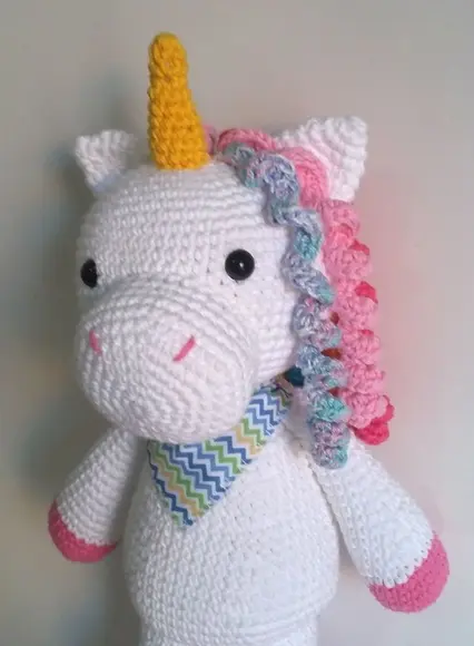 Unicórnio Amigurumi em Crochê
