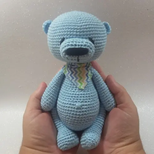 Urso Amigurumi em Crochê