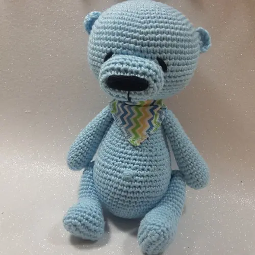 Urso Amigurumi em Crochê