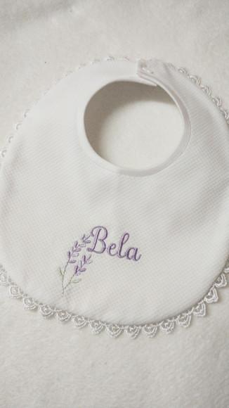Babador Bordado para Bebê Personalizado